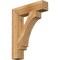 Ekena Millwork Imperial Block Rough Sawn Bracket, Western Red Cedar, 6"W x 28"D x 36"H BKT06X28X36IMP05RWR - alternate 1